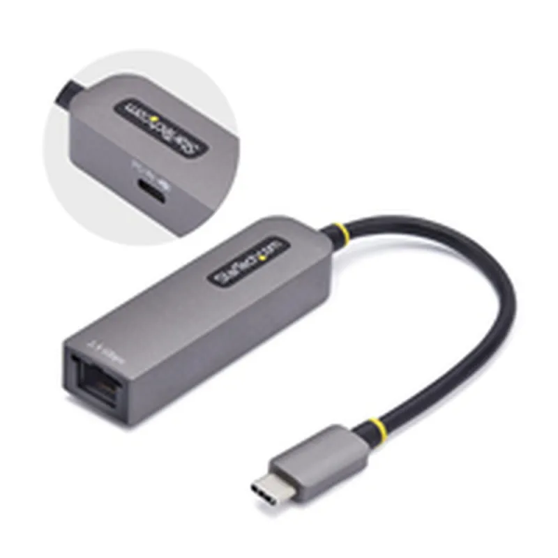 USB-кабель Startech 2GPD3-USB-C-ETHERNET Серый
