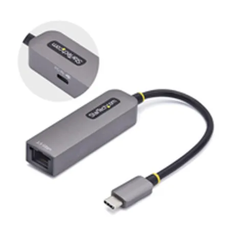 USB-Kaapeli Startech 2GPD3-USB-C-ETHERNET Harmaa