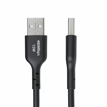 USB laidas Startech USB2AC3MNC Juoda 3 m