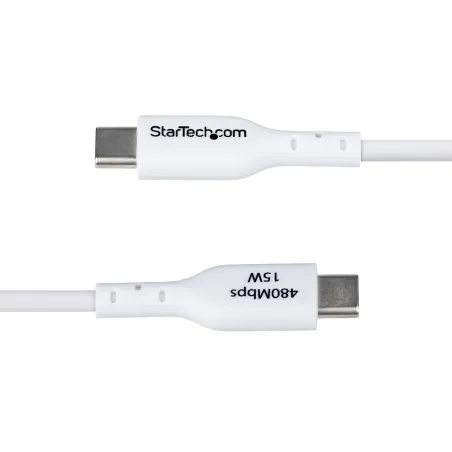 USB-Kaapeli Startech USB2AC1MNCWHE Valkoinen 1 m