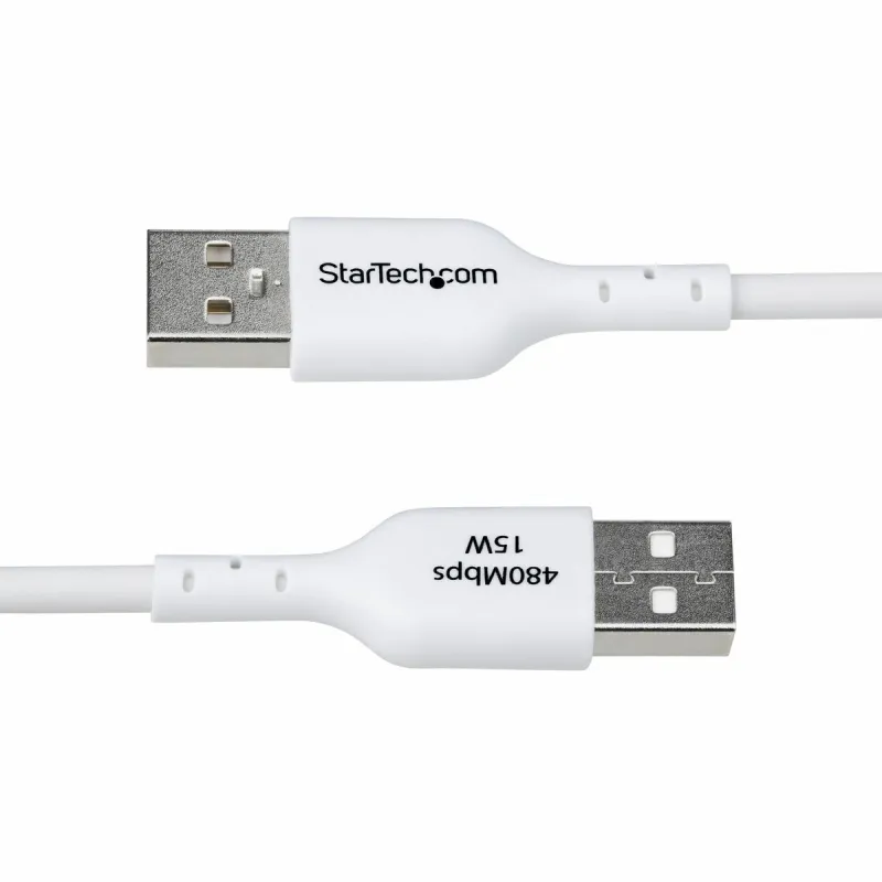 USB-Kaapeli Startech USB2AC2MNCWHE Valkoinen 2 m