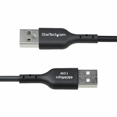 USB Cable Startech USB2AC2MNC Black 2 m