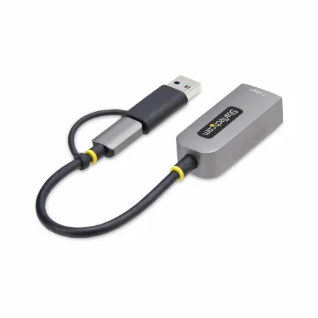 USB-Kaapeli Startech C21GA-USB-ETHERNET Harmaa