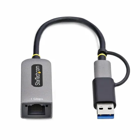 USB Cable Startech C21GA-USB-ETHERNET Grey