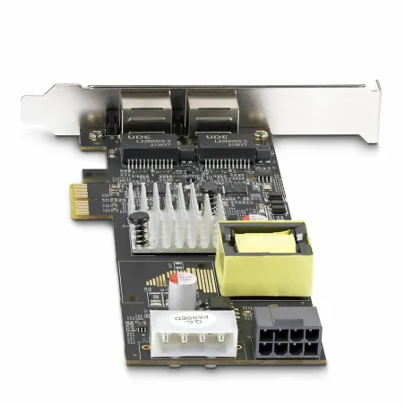 USB Kabelis Startech PR22GIP-NETWORK-CARD Melns