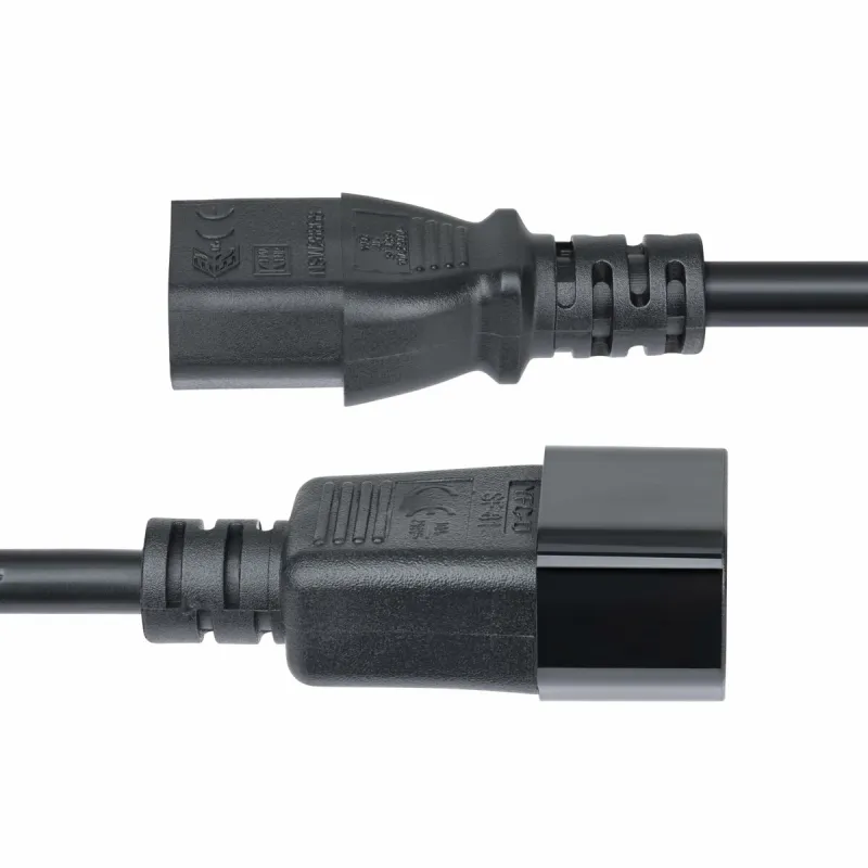Vooluadapter Startech PXTC13C141415FEU Must C13 C14