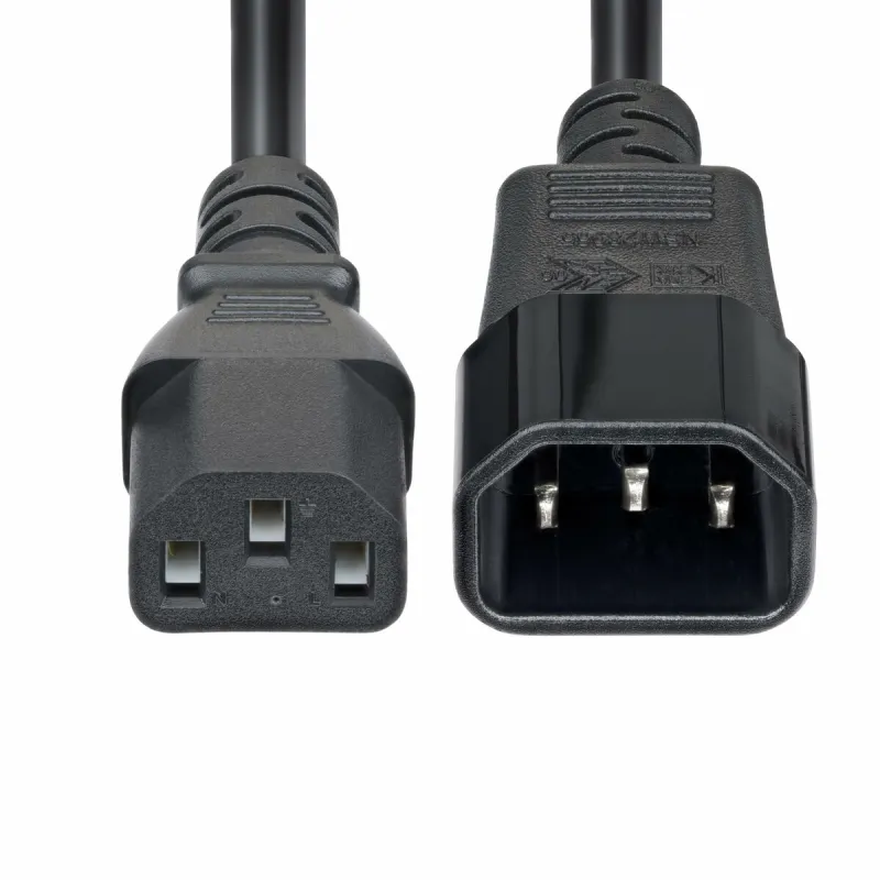 Vooluadapter Startech PXTC13C141415FEU Must C13 C14