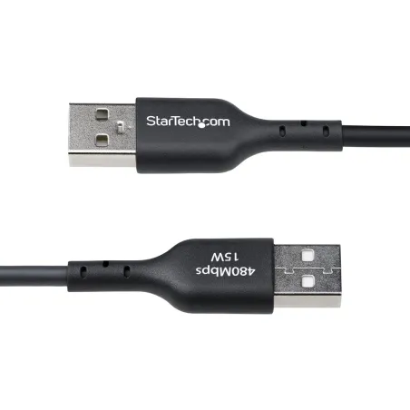 USB laidas Startech USB2AC15CMBK Juoda