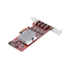 USB Cable Startech P10Q4C-USB-CARD Red