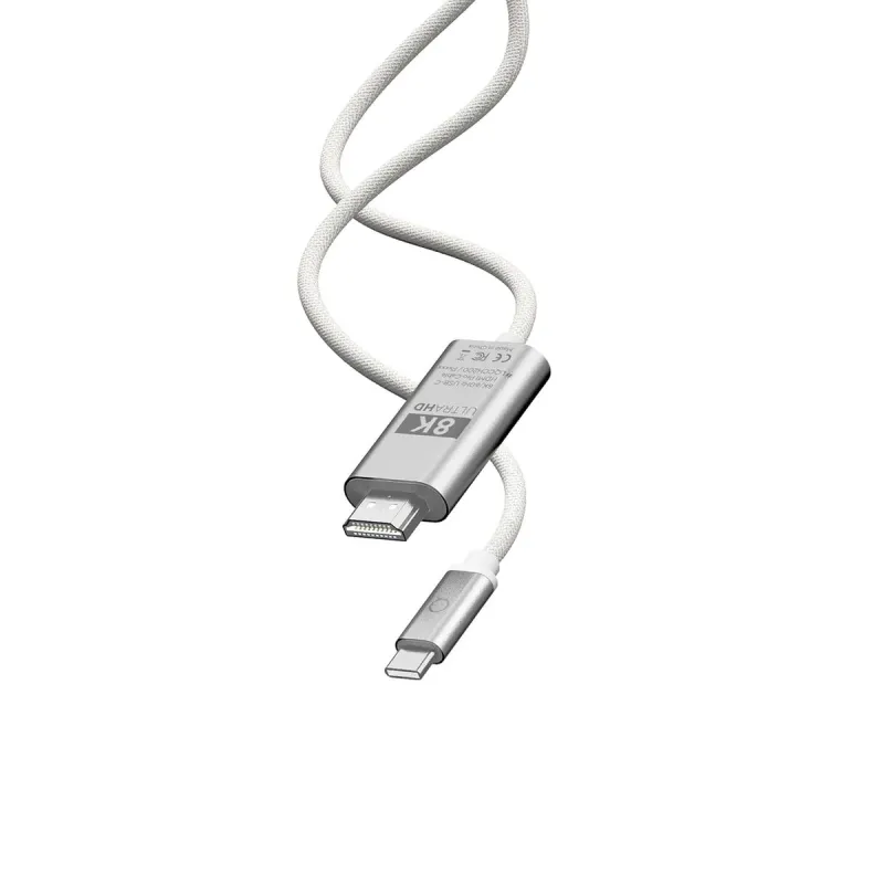 USB laidas Linq Byelements LQCCH200 Pilka 2 m