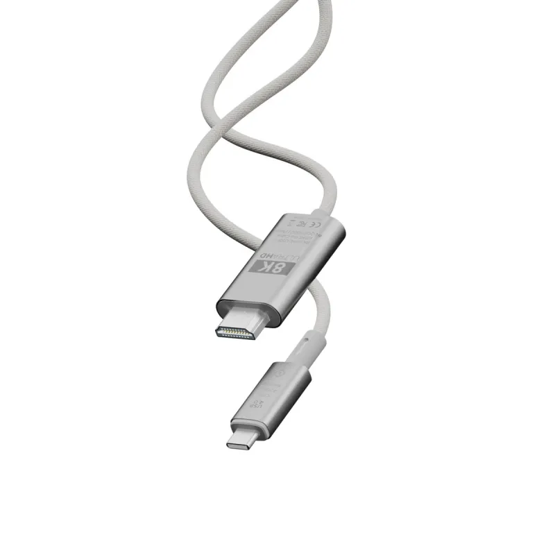 USB laidas Linq Byelements LQCCH200 Pilka 2 m