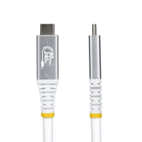 USB-kaabel Startech CC1M80GUSB4CABLEW Valge 1 m