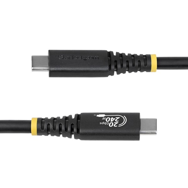 USB Cable Startech CC2M20GUSB4TP Black 2 m
