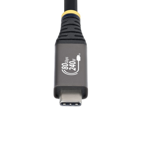 USB Kabelis Startech CC150CM80GUSB4CABLE Melns 1,5 m