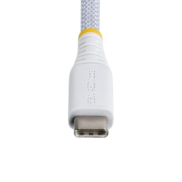 USB Kabelis Startech USB2CC1MNCBRWH Balts 1 m