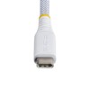 USB Kabelis Startech USB2CC1MNCBRWH Balts 1 m