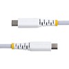 USB-кабель Startech USB2CC2MNCBRWH Белый 2 m