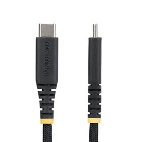 USB Cable Startech USB2CC1MNCBR Black 1 m