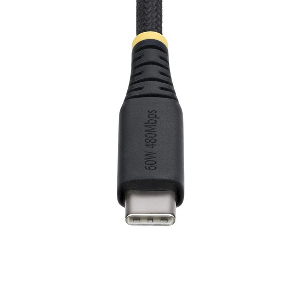USB Kabelis Startech USB2CC1MNCBR Melns 1 m