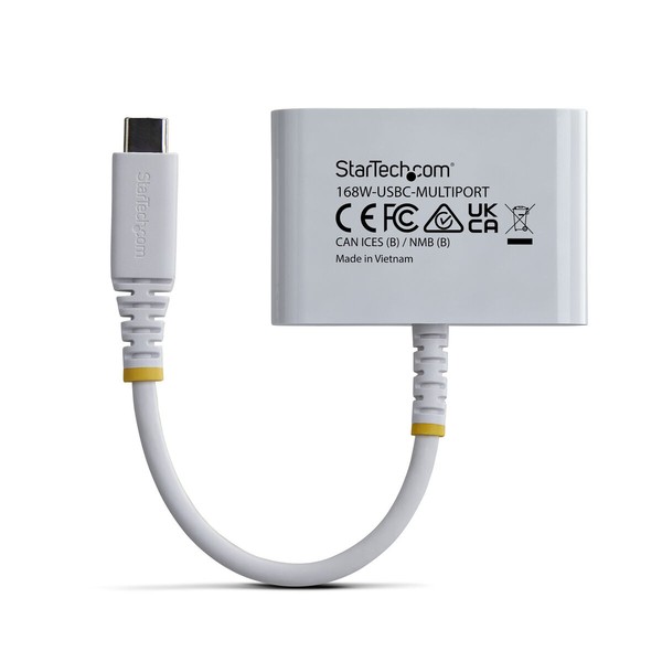 USB Cable Startech 168W-USBC-MULTIPORT White