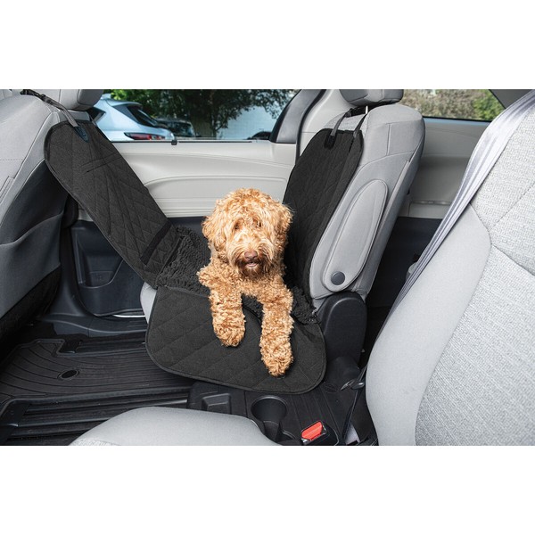 Individualus apsauginis automobilio sėdynių užvalkalas naminiams gyvūnėliams Dog Gone Smart 112 x 89 cm Juoda Plastmasinis