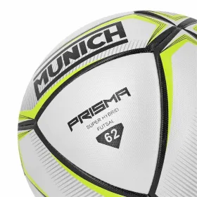 Kamuolys vidaus futbolui Munich Prisma Ball Balta