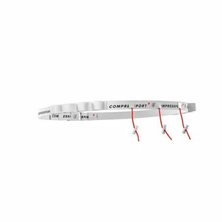 Running Belt Bumbag Compressport Race White