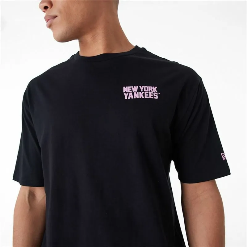 Lyhythihainen urheilupaita New Era  WORDMARK OS TEE NEYYAN 60435524  Musta (M)