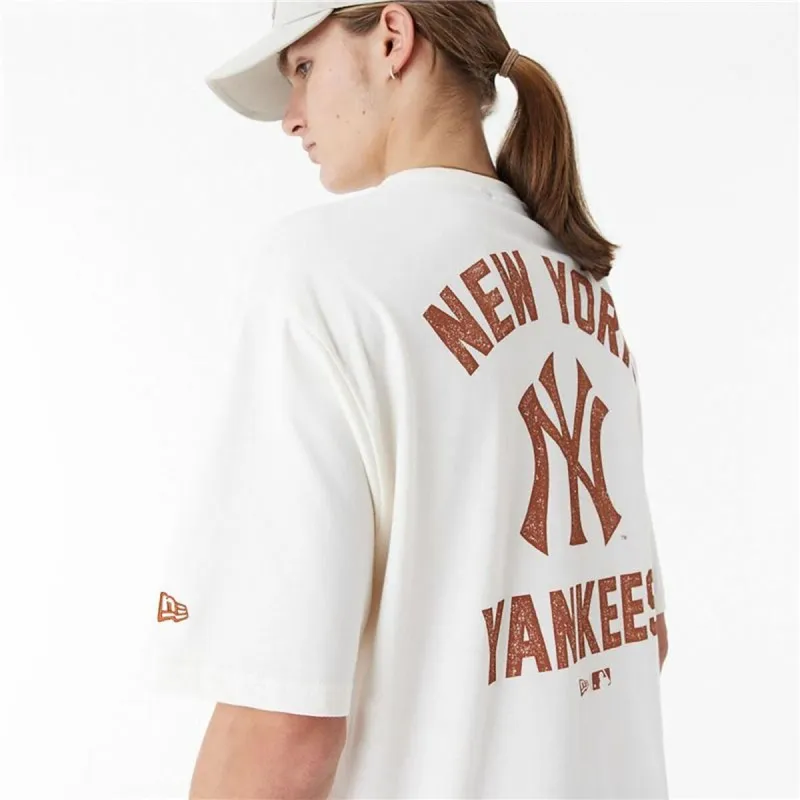 Футболка с коротким рукавом мужская New Era  WORDMARK OS TEE NEYYAN 60435536  Белый (XL)