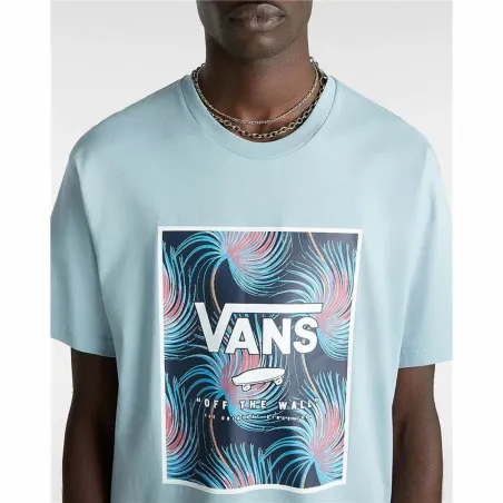 Футболка с коротким рукавом мужская Vans VN0A5E7YCZI1 Небесный синий