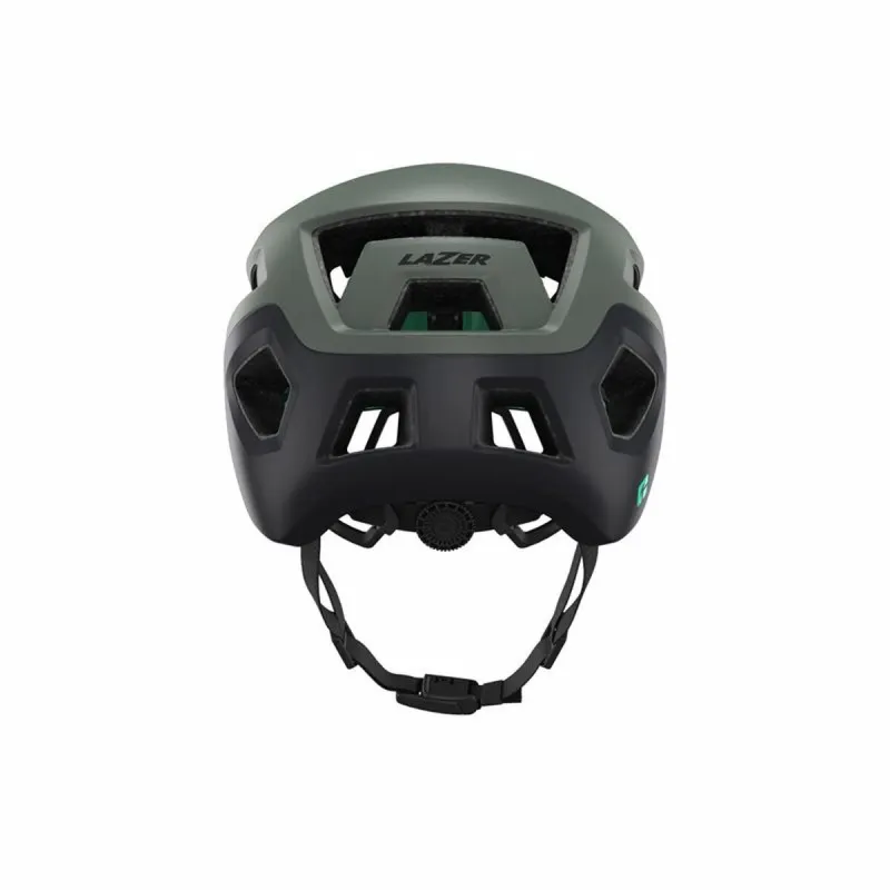 Взрослый велошлем Lazer Coyote KinetiCore Темно-зеленый L