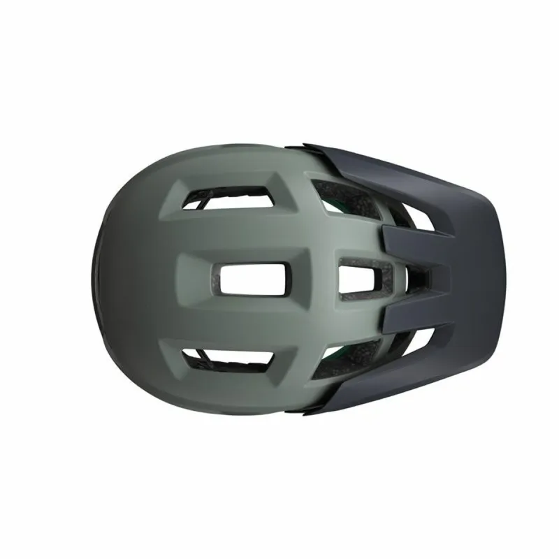 Взрослый велошлем Lazer Coyote KinetiCore Темно-зеленый L