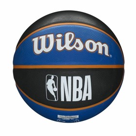Krepšinio kamuolys Wilson NBA Team Tribute Knicks Mėlyna 7 Natūralus kaučiukas