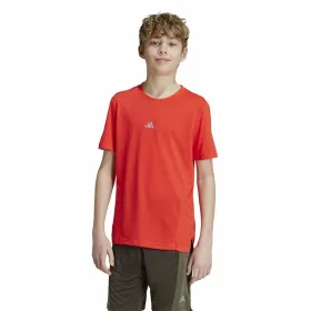 Krekls ar Īsām Piedurknēm Bērniem Adidas Training Aeroready (7-8 gadi)