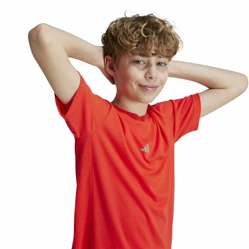 Lasten Lyhythihainen paita Adidas Training Aeroready (7-8 vuotta)