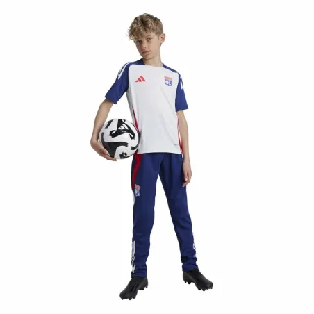 Vaikiški futbolo marškinėliai trumpomis rankovėmis Adidas Tiro24 Mėlyna (9-10 metų)