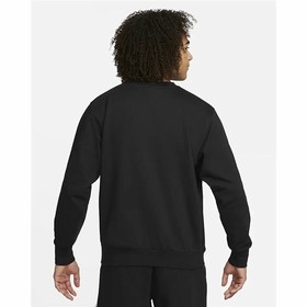 Men’s Sweatshirt without Hood Nike Dri-FIT Standard Issue Black XL
