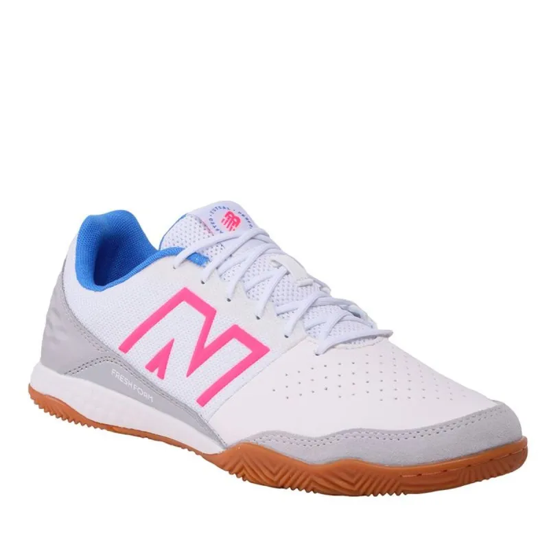 Adult's Indoor Football Shoes New Balance Audazo v6 White