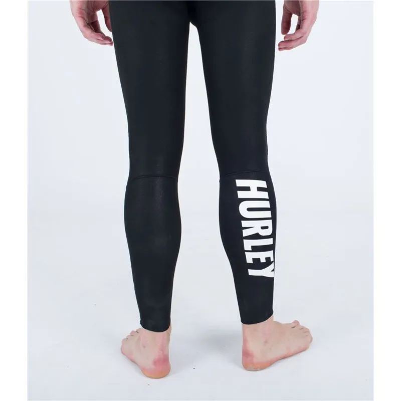 Neoprene Hurley Advant 4/3 mm Back zip Black