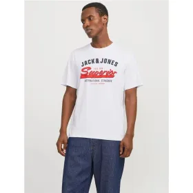 Men’s Short Sleeve T-Shirt Jack & Jones 12268267-C-N100 (S)