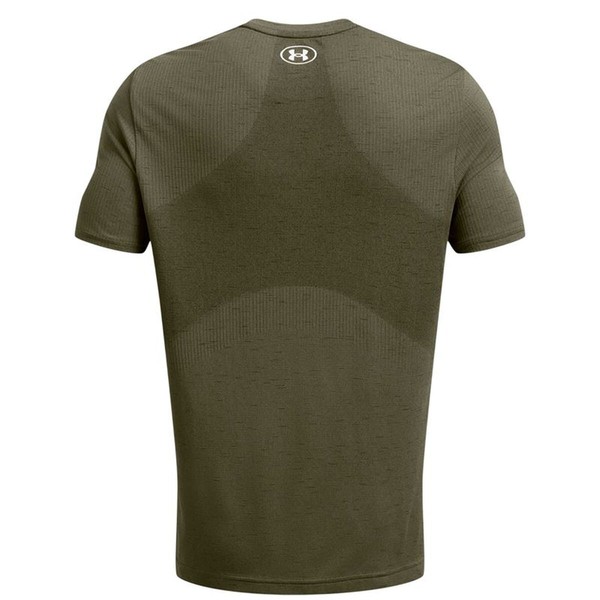 Vīriešu Krekls ar Īsām Piedurknēm Under Armour 1382801-390 Olīvas (XL)