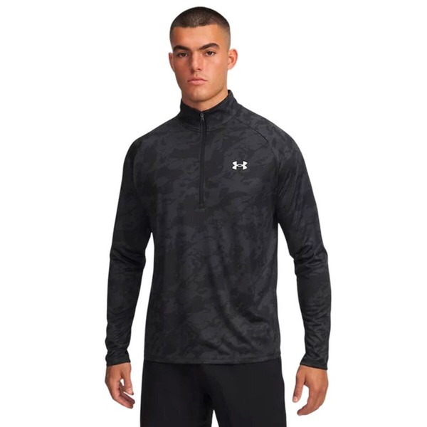 Lühikeste varrukatega T-särk, meeste ja naiste Under Armour 1328495-007 Must (M)