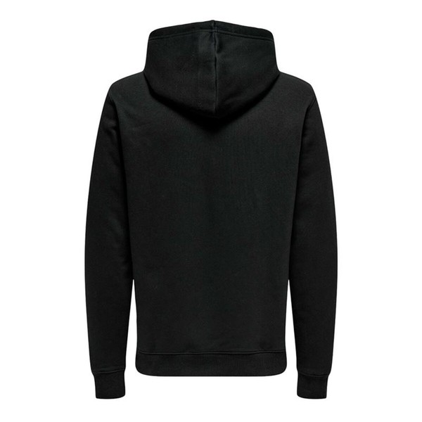 Vyriškas džemperis su gobtuvu Only & Sons Onsdawson Reg Hoodie Vd Juoda