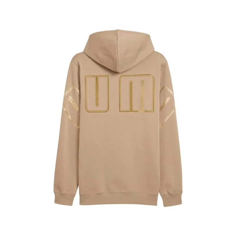 Men’s Hoodie Puma Maximal Metallic Beige