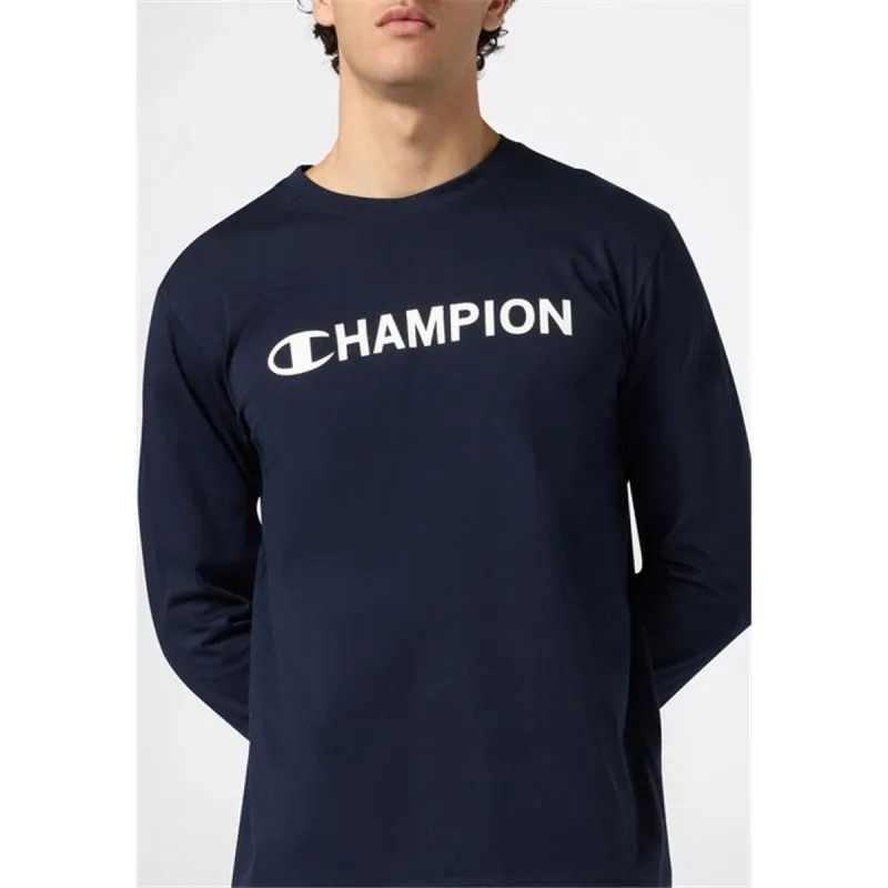 Men’s Long Sleeve T-Shirt Champion 221652-BS501 Navy Blue (S)