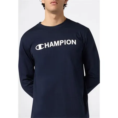 Men’s Long Sleeve T-Shirt Champion 221652-BS501 Navy Blue (S)
