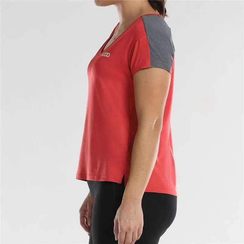 Women’s Short Sleeve T-Shirt +8000 NOVAR-169 Red