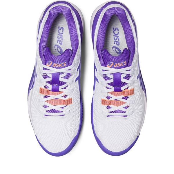 Running Shoes for Adults Asics Gel-Resolution 9 Clay White