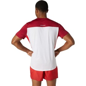 Men’s Short Sleeve T-Shirt Asics 2011A781-107 Red (S)