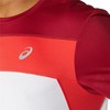 Men’s Short Sleeve T-Shirt Asics 2011A781-107 Red (S)